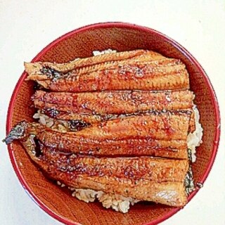 お家で！絶品鰻丼！タレも手作り☆